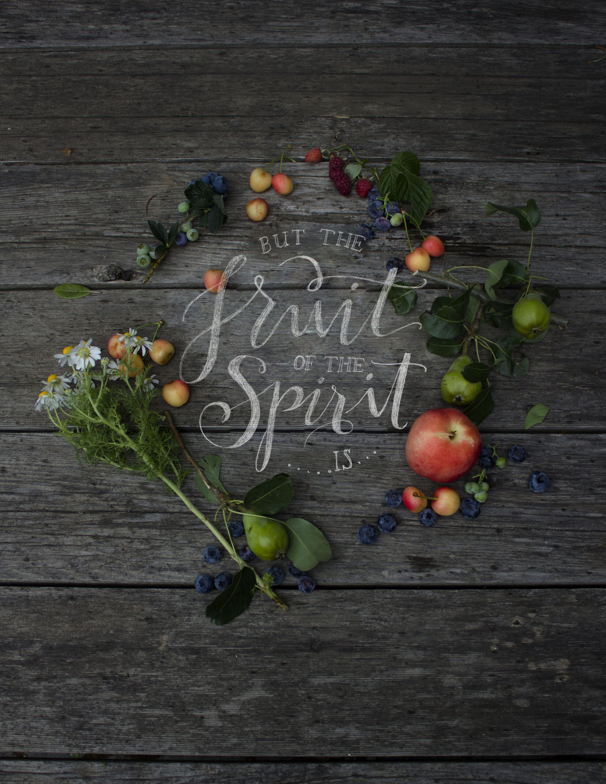 But the Fruit of the Spirit is…