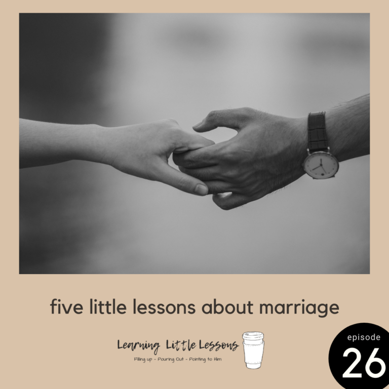 Five Little Lessons About Marriage