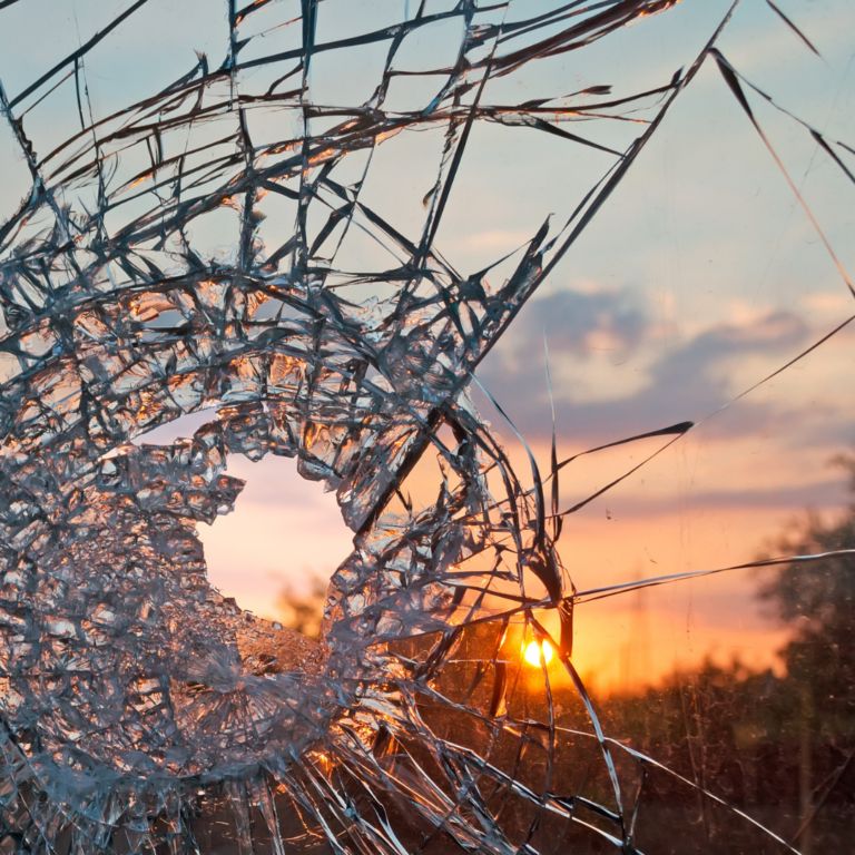 Shattered Glass and Dreams; when things look different than you thought they would look