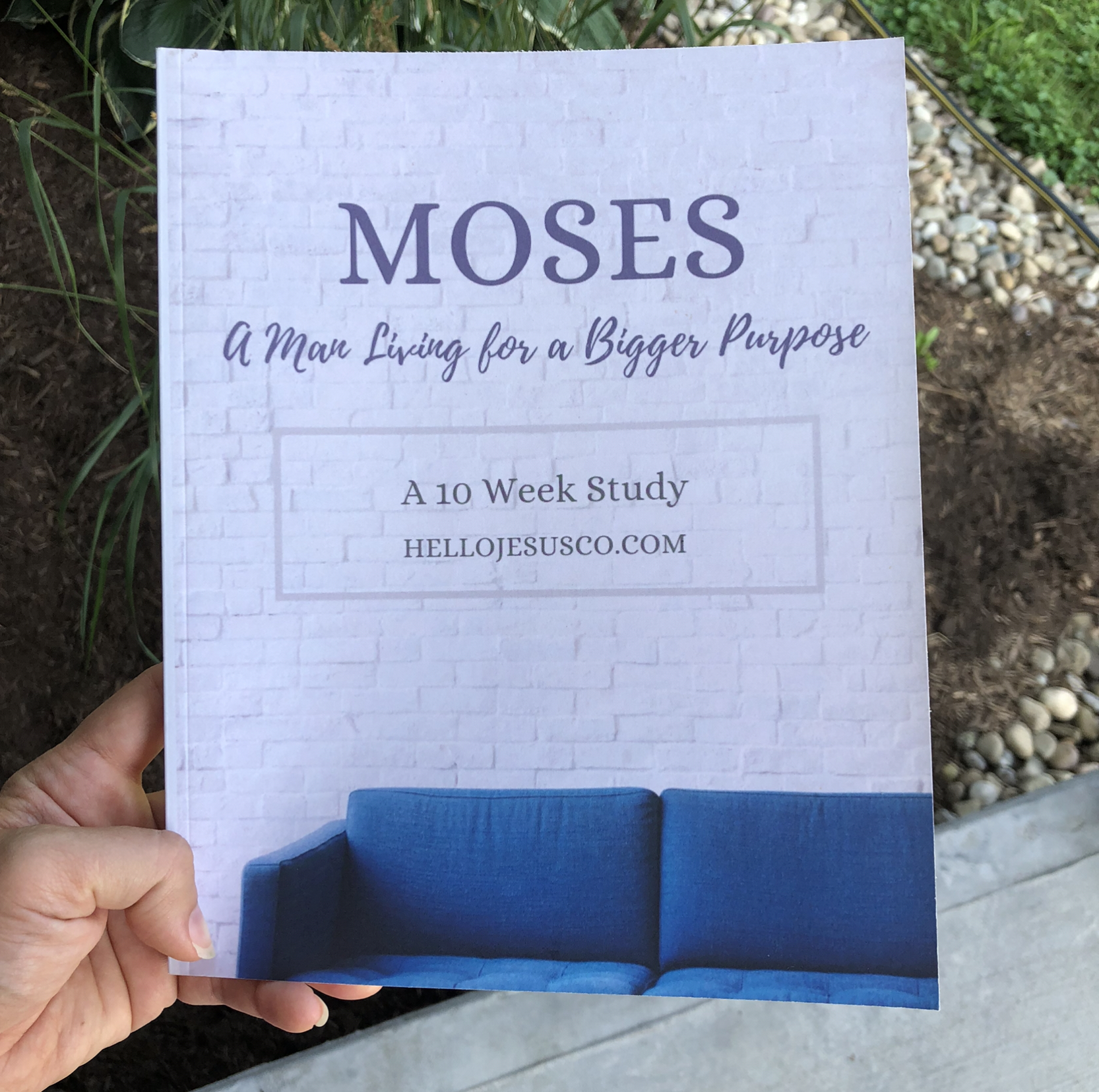 Moses; a man with a purpose  |  10 week study | Physical Copy