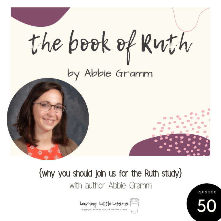 Why you should join us for the Ruth Study