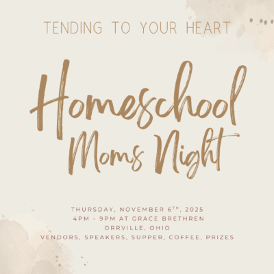 Homeschool Mom’s Night 2025