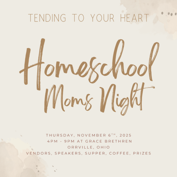 Homeschool Mom’s Night 2025